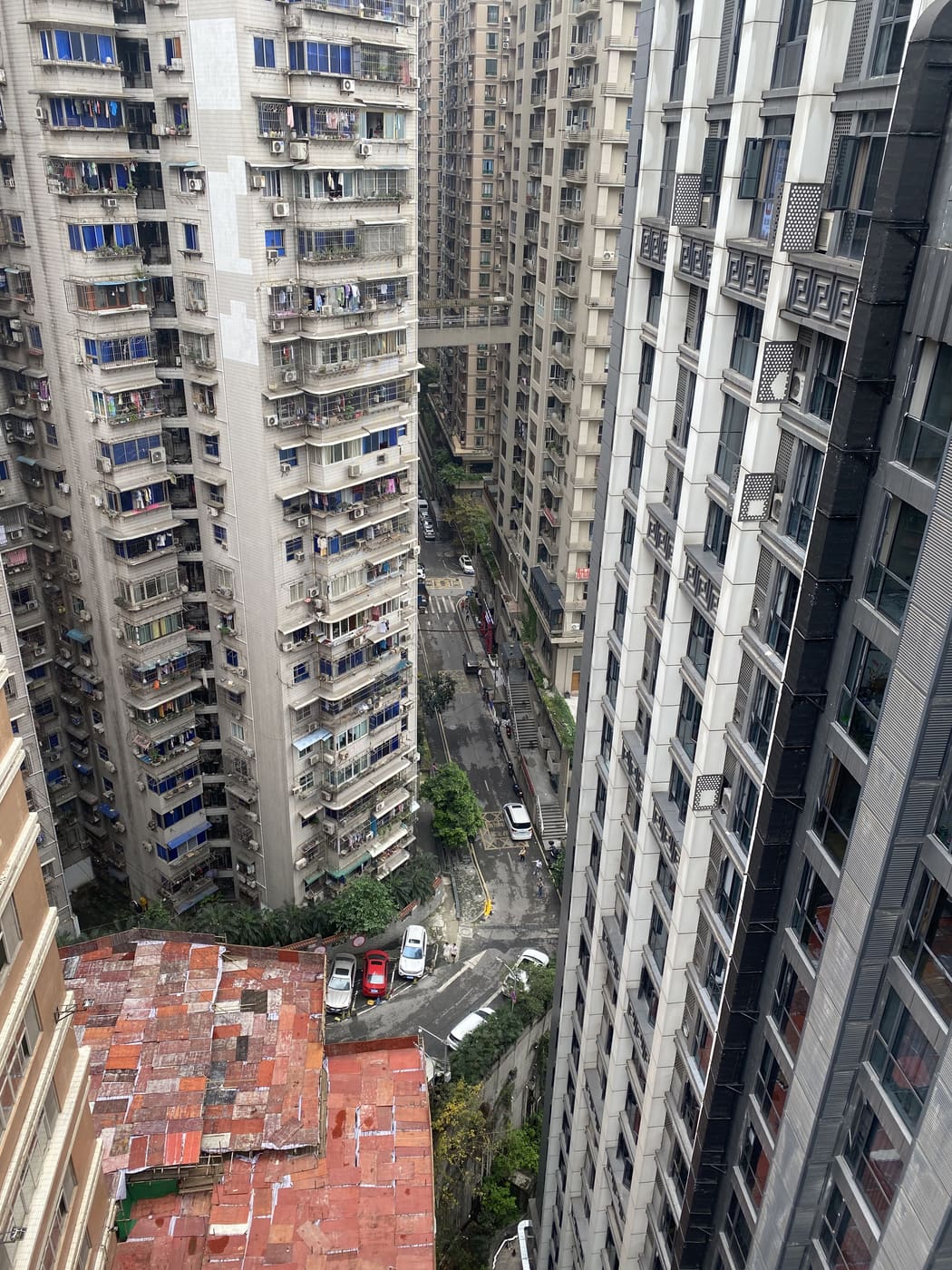 重庆山城的转角旅行照片