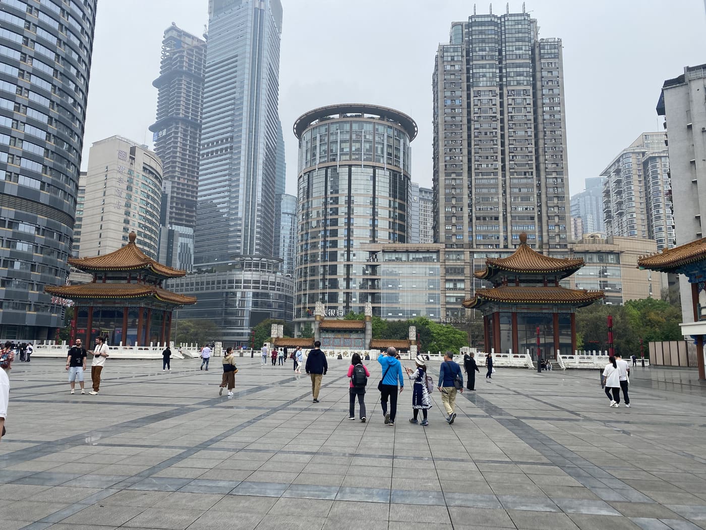 重庆山城的转角旅行照片