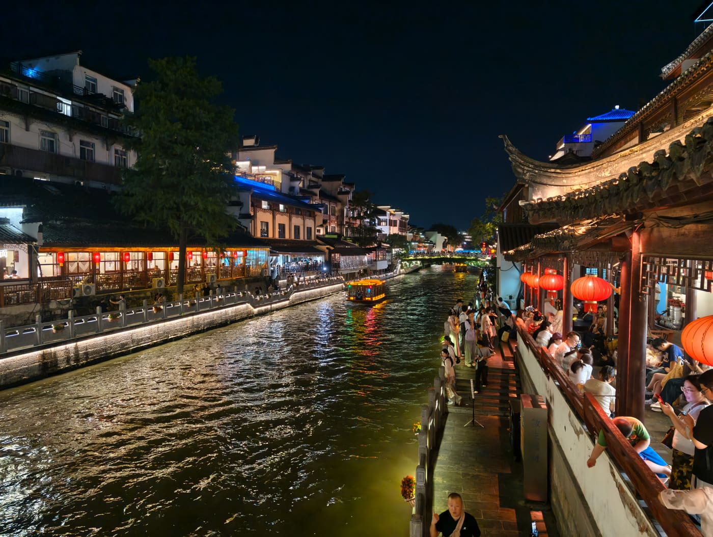南京秦淮河旅行照片