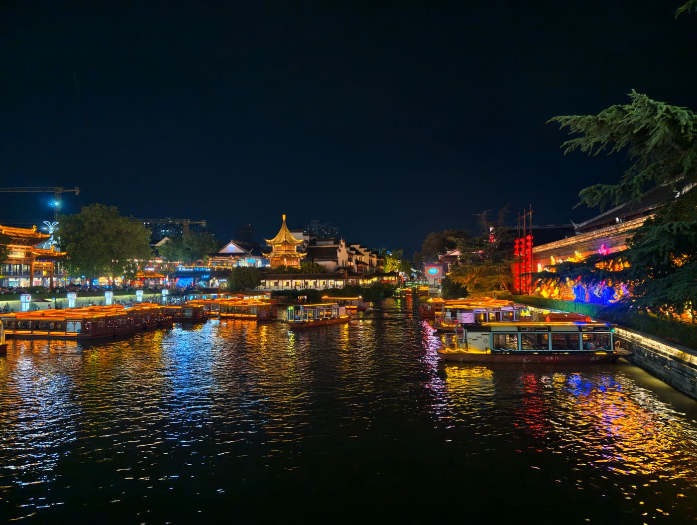 南京秦淮河旅行照片
