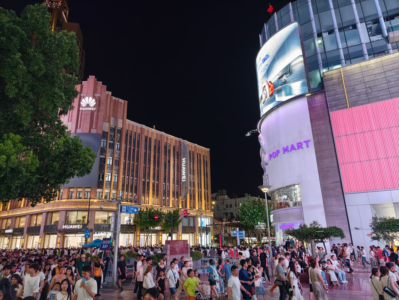 上海南京路旅行照片