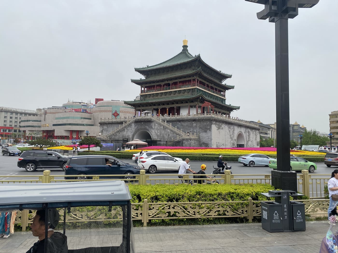 西安钟鼓楼旅行照片