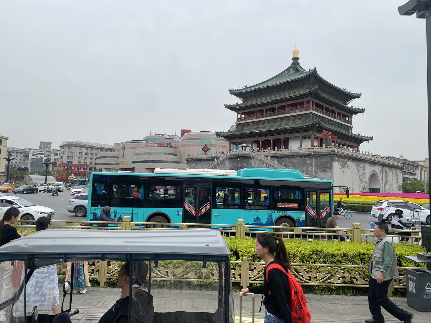 西安钟鼓楼旅行照片