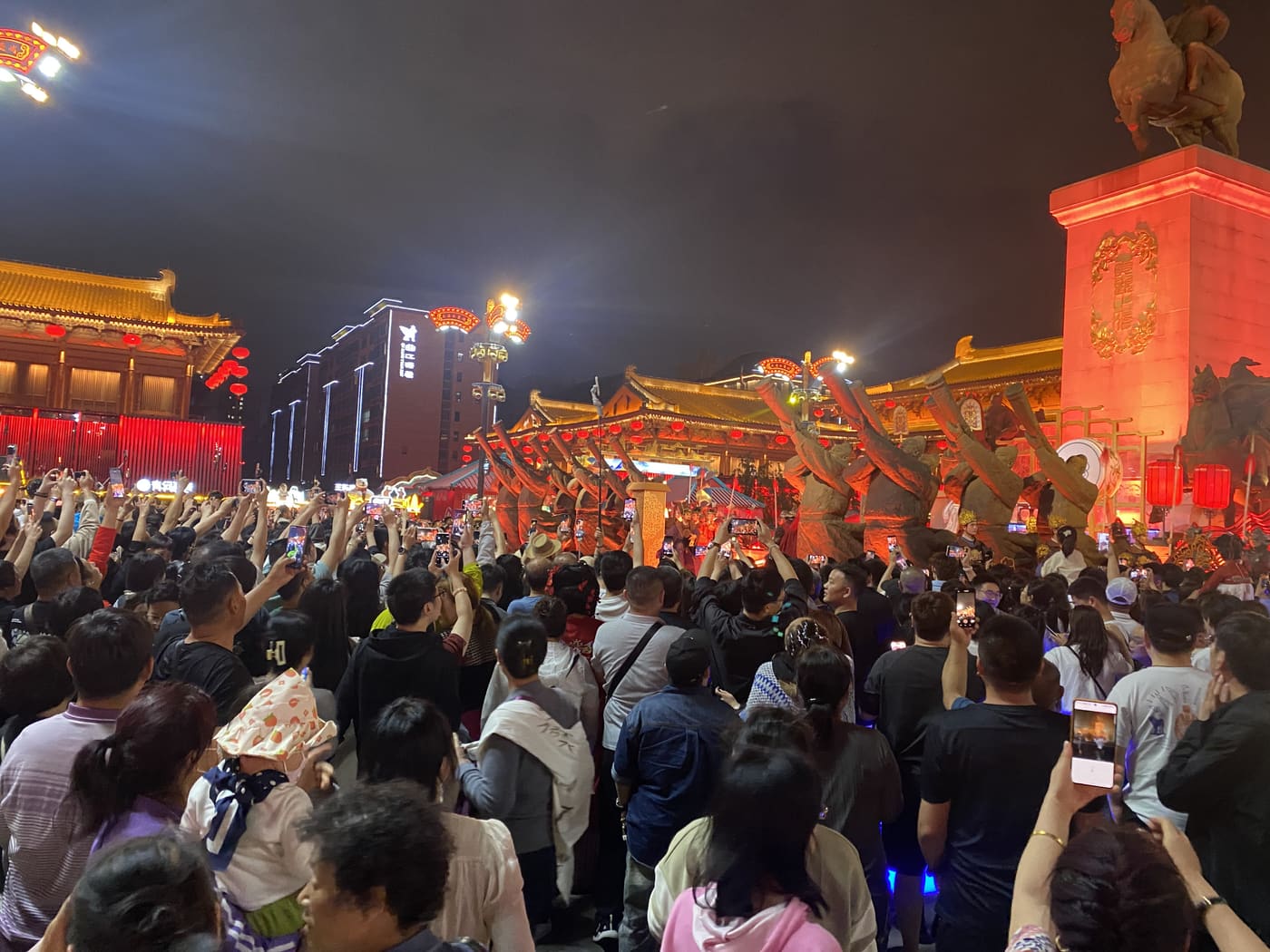 西安大唐不夜城旅行照片