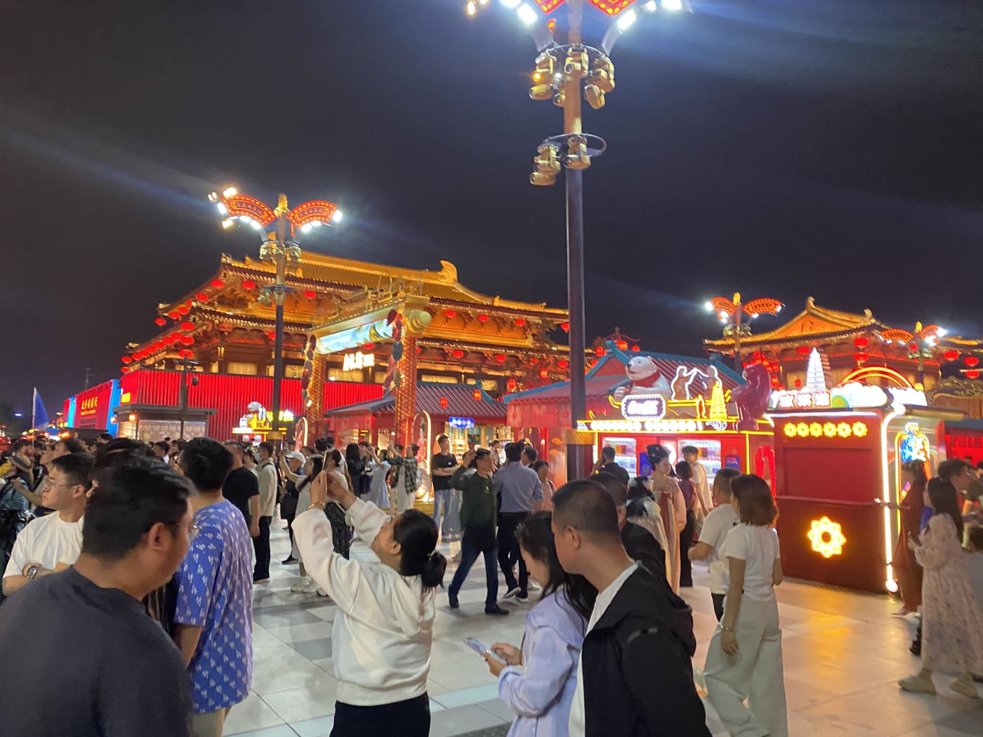 西安大唐不夜城旅行照片
