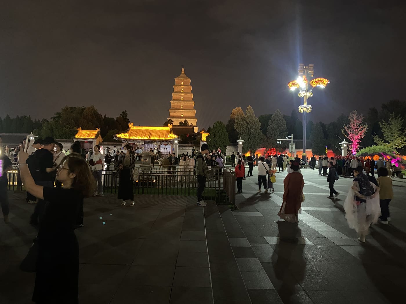 西安大唐不夜城旅行照片