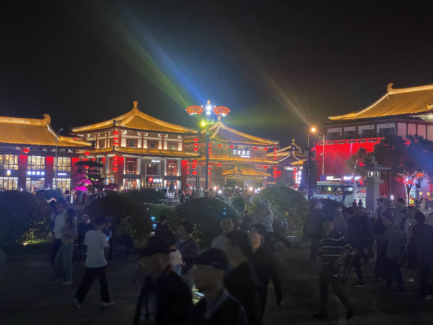 西安大唐不夜城旅行照片