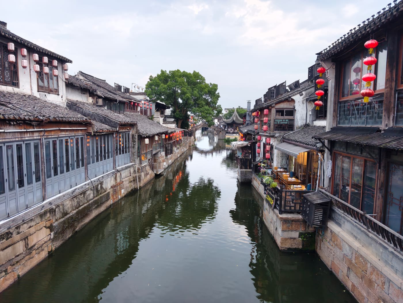 西塘古镇古镇的美景旅行照片