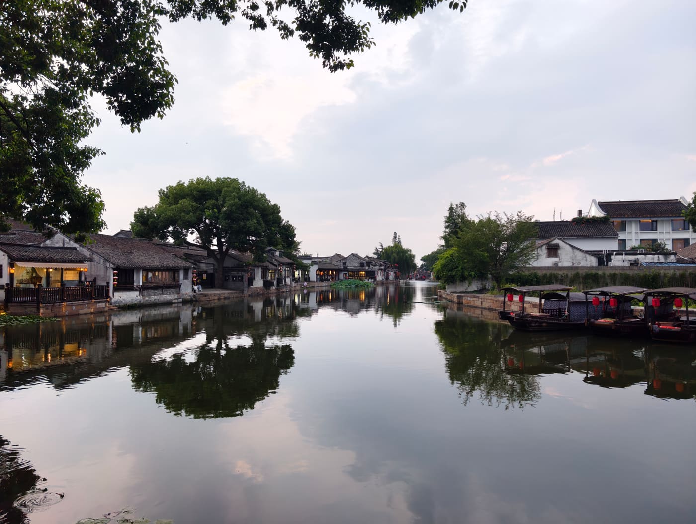 西塘古镇古镇的美景旅行照片