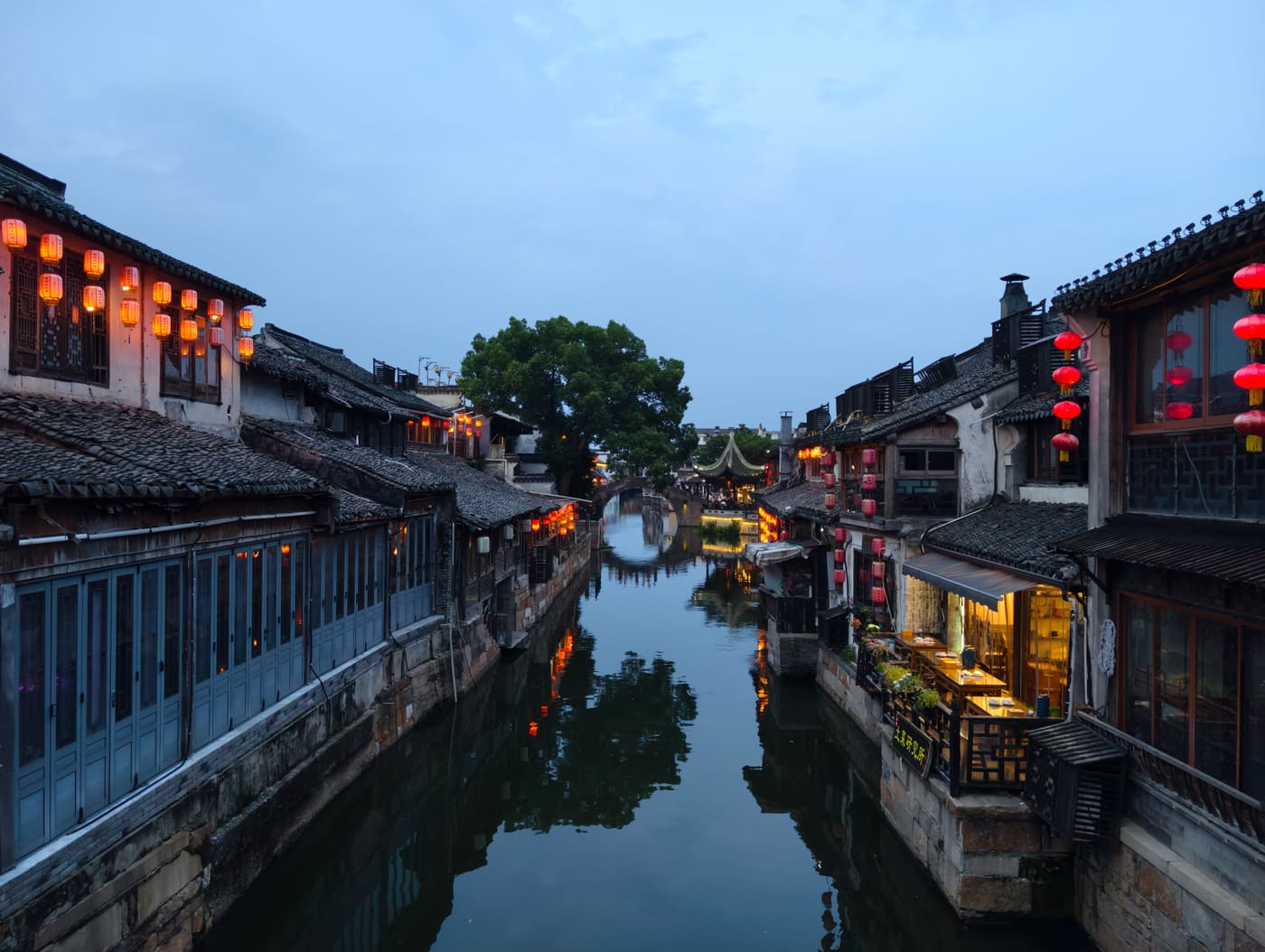 西塘古镇古镇的美景旅行照片