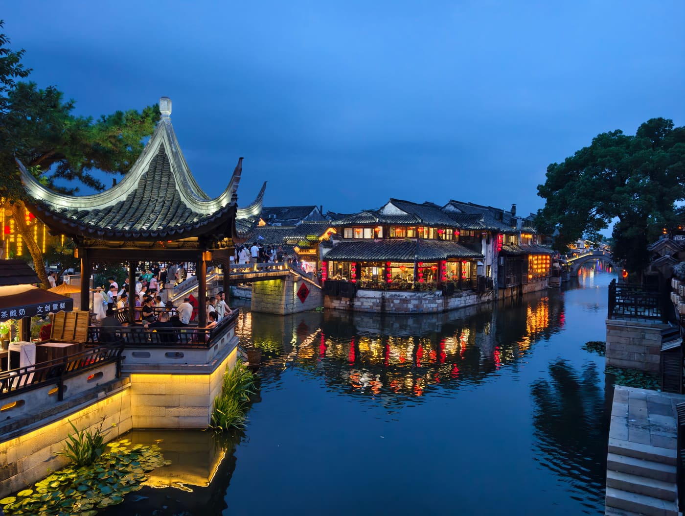 西塘古镇古镇的美景旅行照片