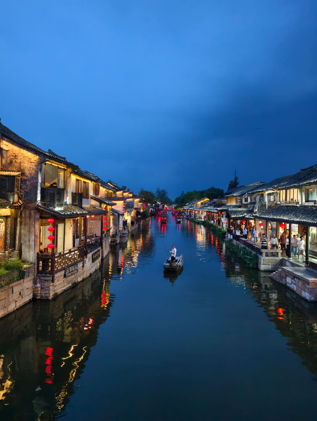 西塘古镇古镇的美景旅行照片